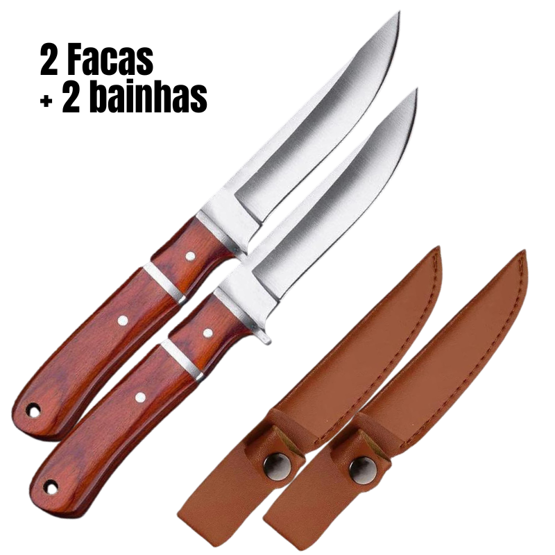 Faca Outline Esparta® - 100% Forjada à Mão (+ BRINDE EXCLUSIVO)