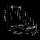 Suporte de Acrílico para Facas e Canivetes com 6 Espaços