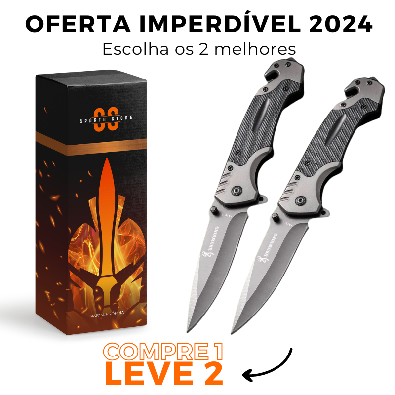 (COMPRE 1 LEVE 2) Monte seu Kit de Dois Canivetes + FRETE GRÁTIS