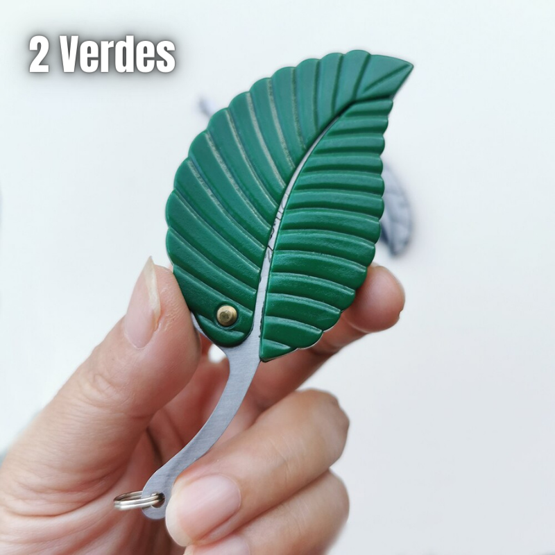 Canivete Leaf Esparta® - Mini Faca mais afiada do Mundo (COMPRE 1 LEVE 2)