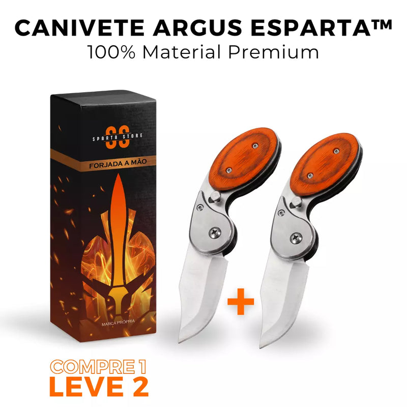 (COMPRE 1 LEVE 2) Canivete Argus Esparta • Frete Grátis