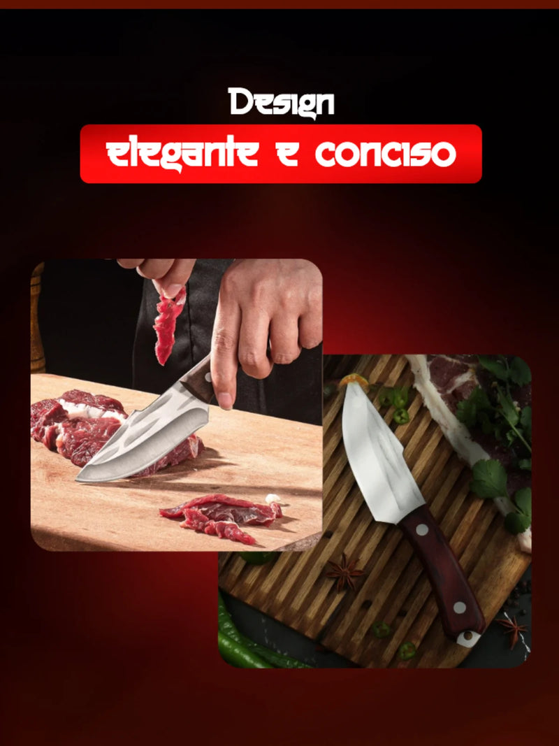 Faca Toji Esparta™ • Faca Japonesa 100% Forjada à Mão (+BAINHA GRÁTIS)