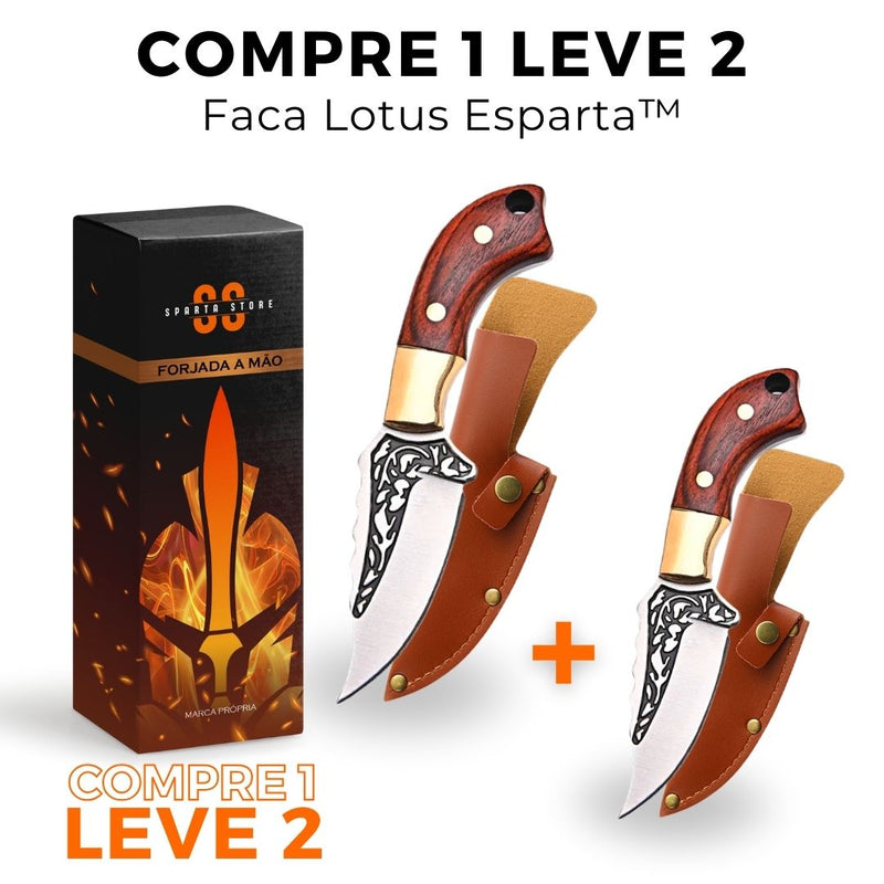 (COMPRE 1 LEVE 2 + BAINHAS) Mini Faca mais Famosa do Mundo • Facas Lotus Esparta