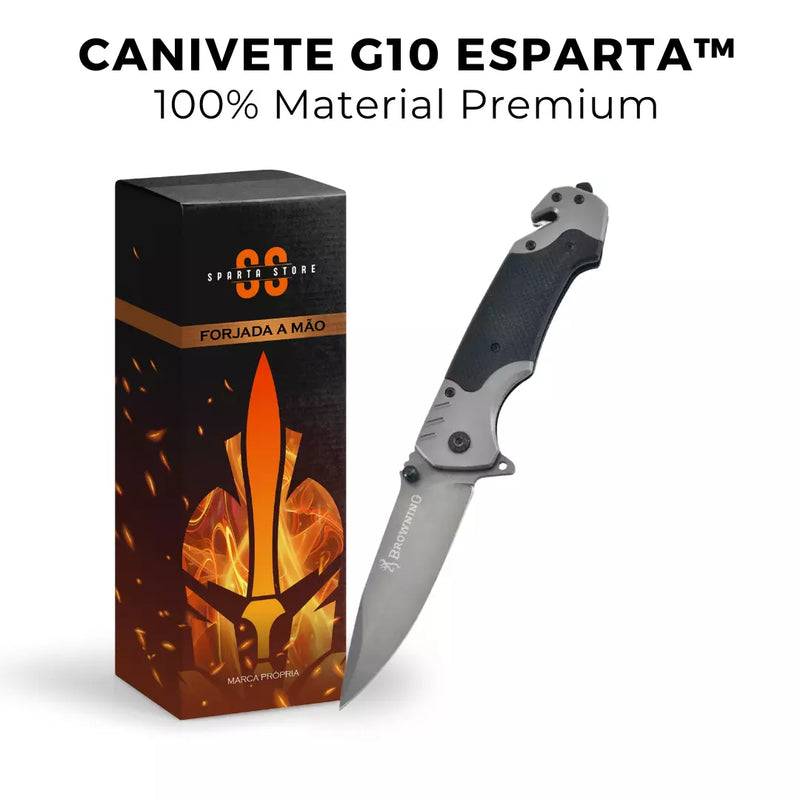 (LANÇAMENTO) Canivete G10 Esparta™ • 100% Material Premium