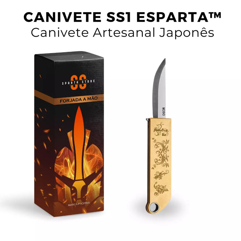 [LANÇAMENTO] Canivete Artesanal Japonês • Canivete SS1 Esparta™