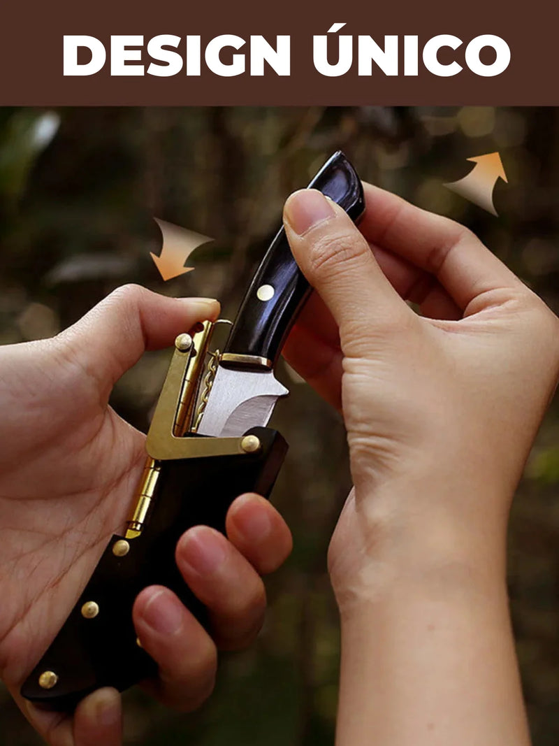 (COMPRE 1 LEVE 2 + BAINHAS) Mini Faca mais Famosa do Mundo - Faca Lírio Esparta