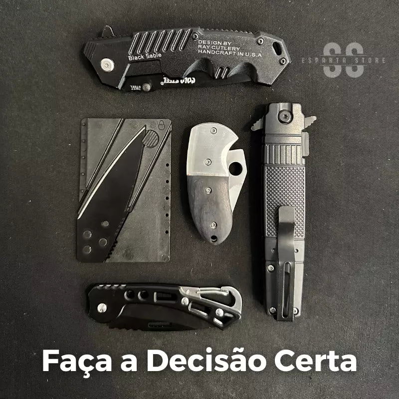 Kit Power Esparta™ • 5 Canivetes