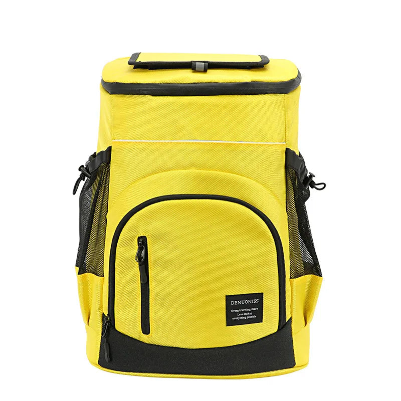 MOCHILA TÉRMICA COOLER • 100% À PROVA DE VAZAMENTOS (33 LITROS)