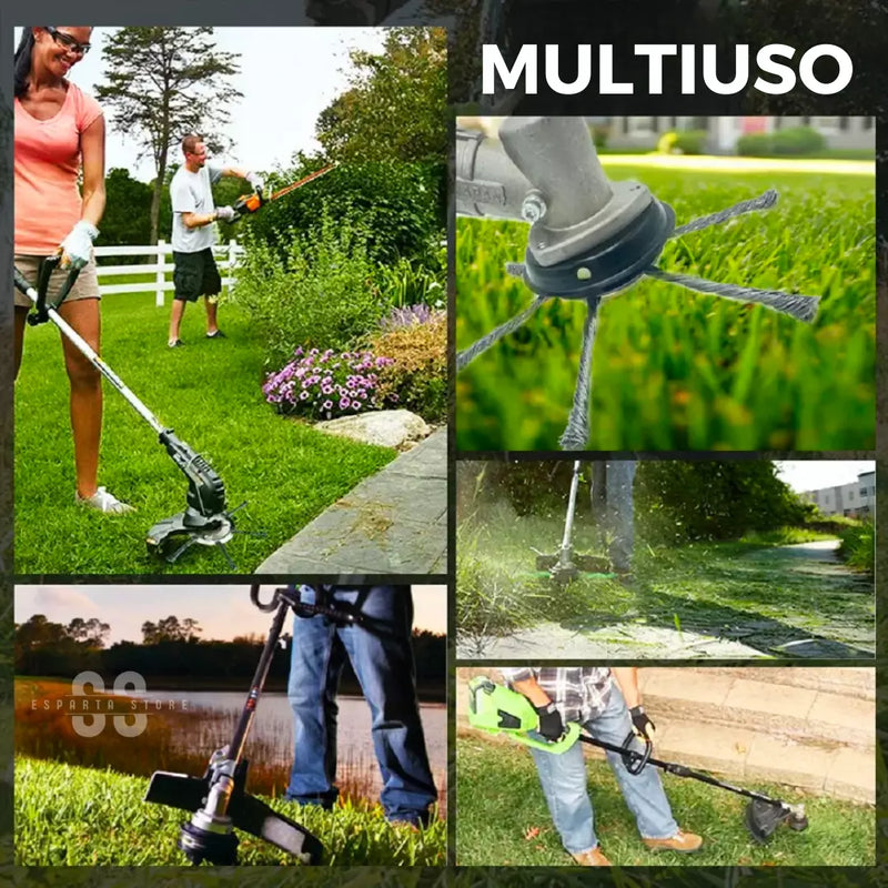 [PAGUE 1 LEVE 2] Disco de Aço para Roçadeira • Turf Esparta™