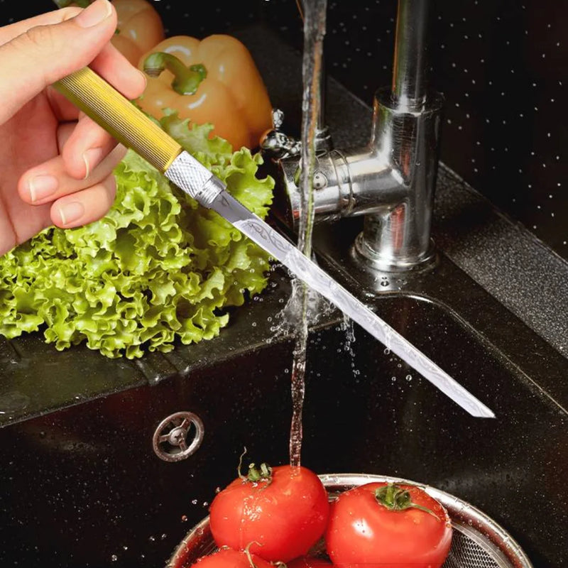 Faca Double Head - 100% Forjada à Mão