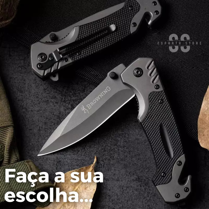 Kit Quality Esparta™ • Canivete G10 + Buck (Compre 1 LEVE 2)