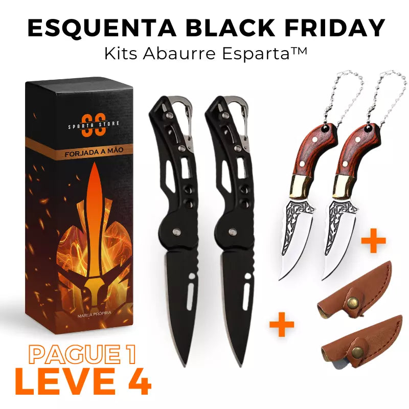 [Compre 1 LEVE 4] Kit Abaurre Esparta • 2 Lótus + 2 Lumin