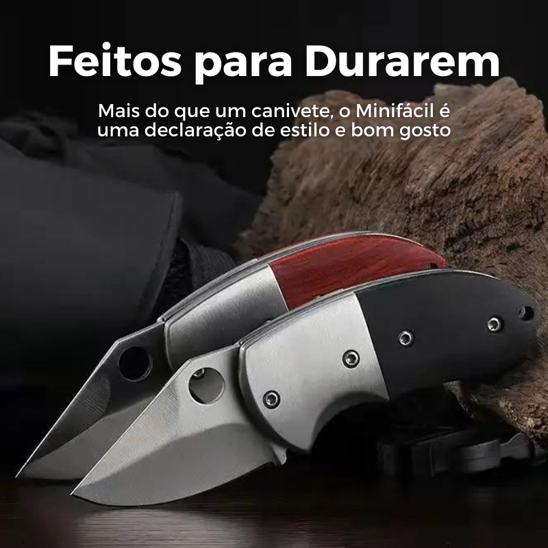 Kit Oslo Esparta™ • Canivetes Combat + Minifácil (+FRETE GRÁTIS)