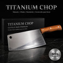 Titanium Chop • Cutelo 100% Forjado à Mão (+FRETE EXPRESSO GRÁTIS)