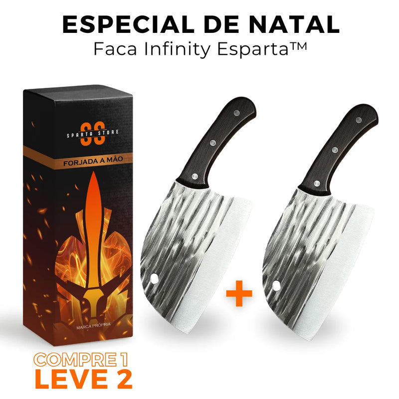 [COMPRE 1 LEVE 2] Faca Infinity Esparta™ • 100% Forjada