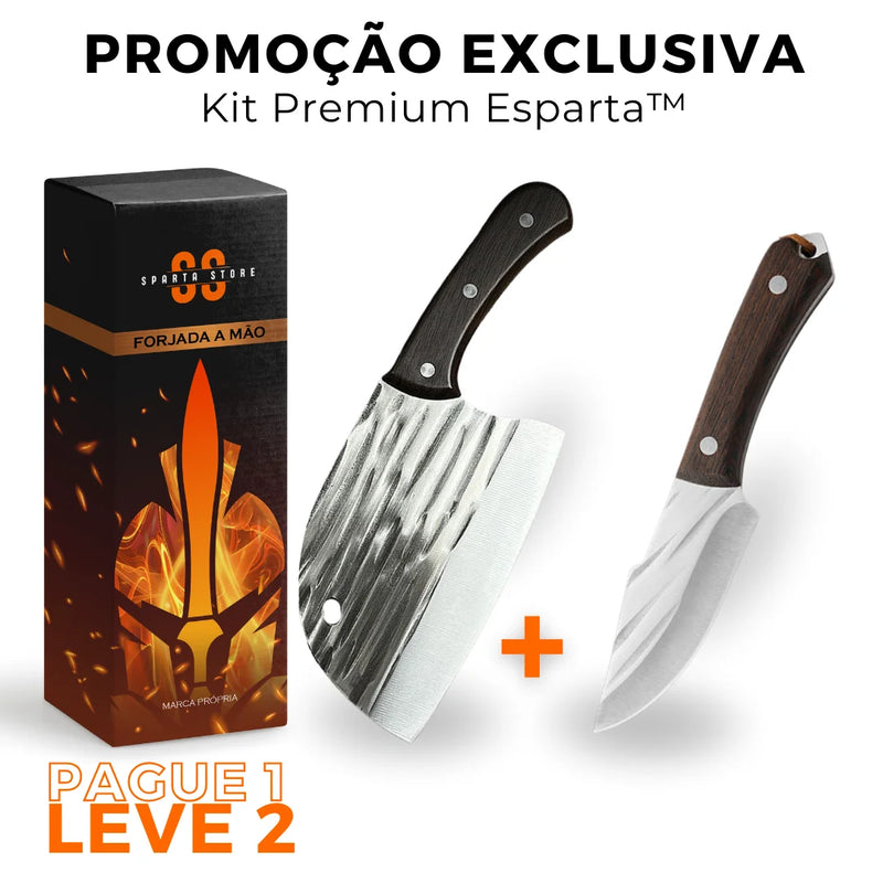 Kit Premium Esparta™ • 100% Forjadas à Mão (PAGUE 1 LEVE 2)