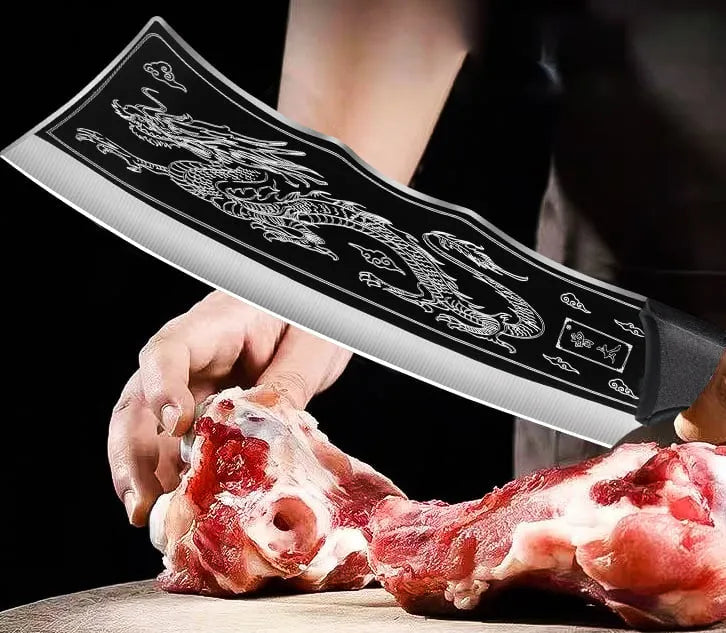 Faca Japonesa Black Dragon • 100% Forjada à Mão