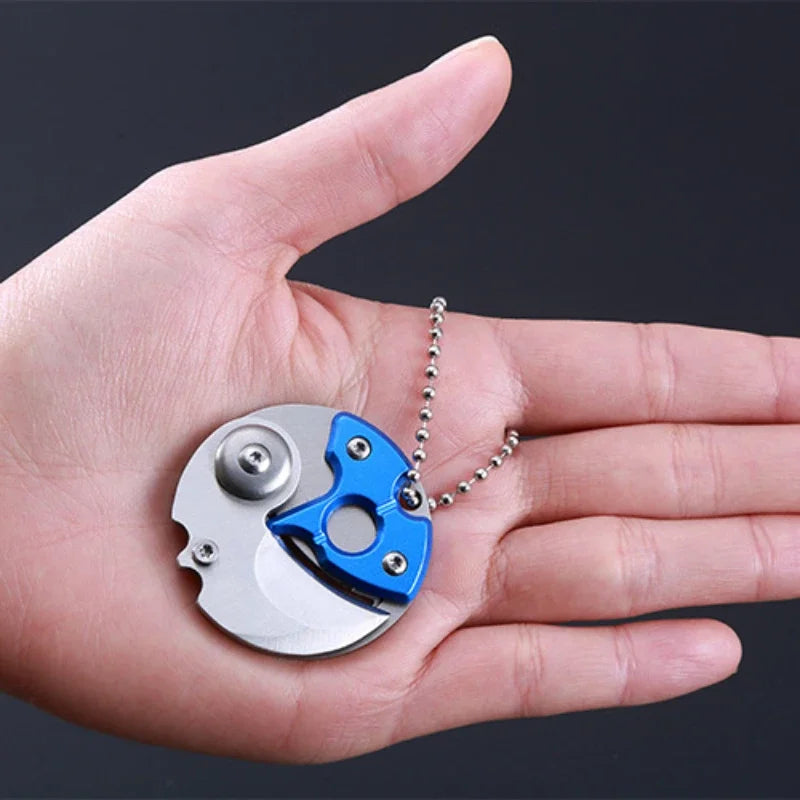 (COMPRE 1 LEVE 2) Chaveiro Circle Knife Esparta™ + FRETE GRÁTIS