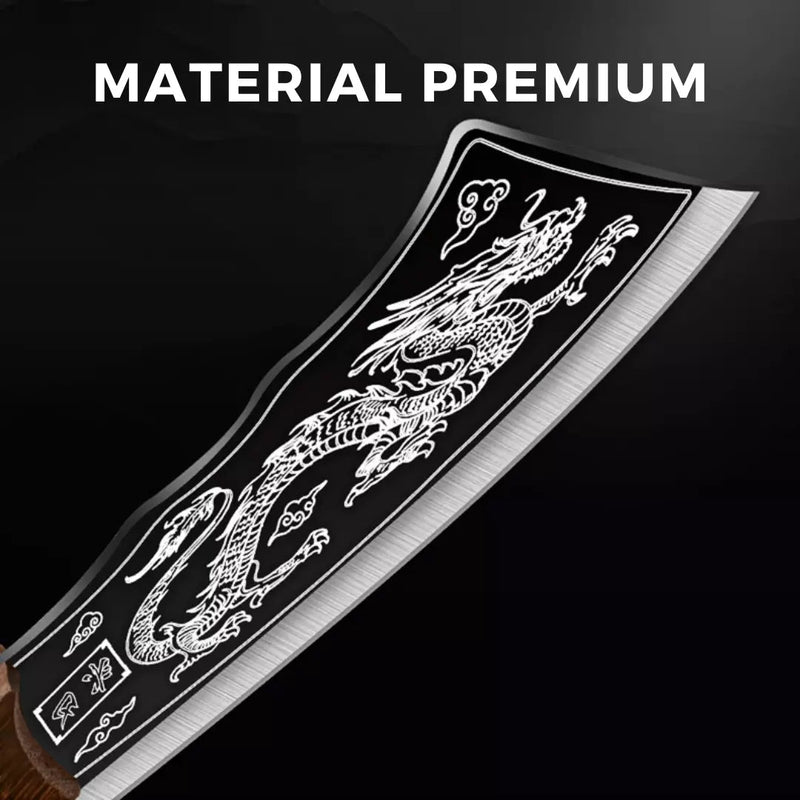 Faca Japonesa 100% Forjada à Mão • Faca Drak Esparta™